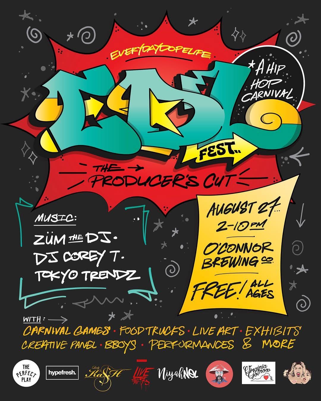 EDL FEST: The Producer’s Cut, a Hip-Hop carnival produced in Norfolk, Virginia, in 2017